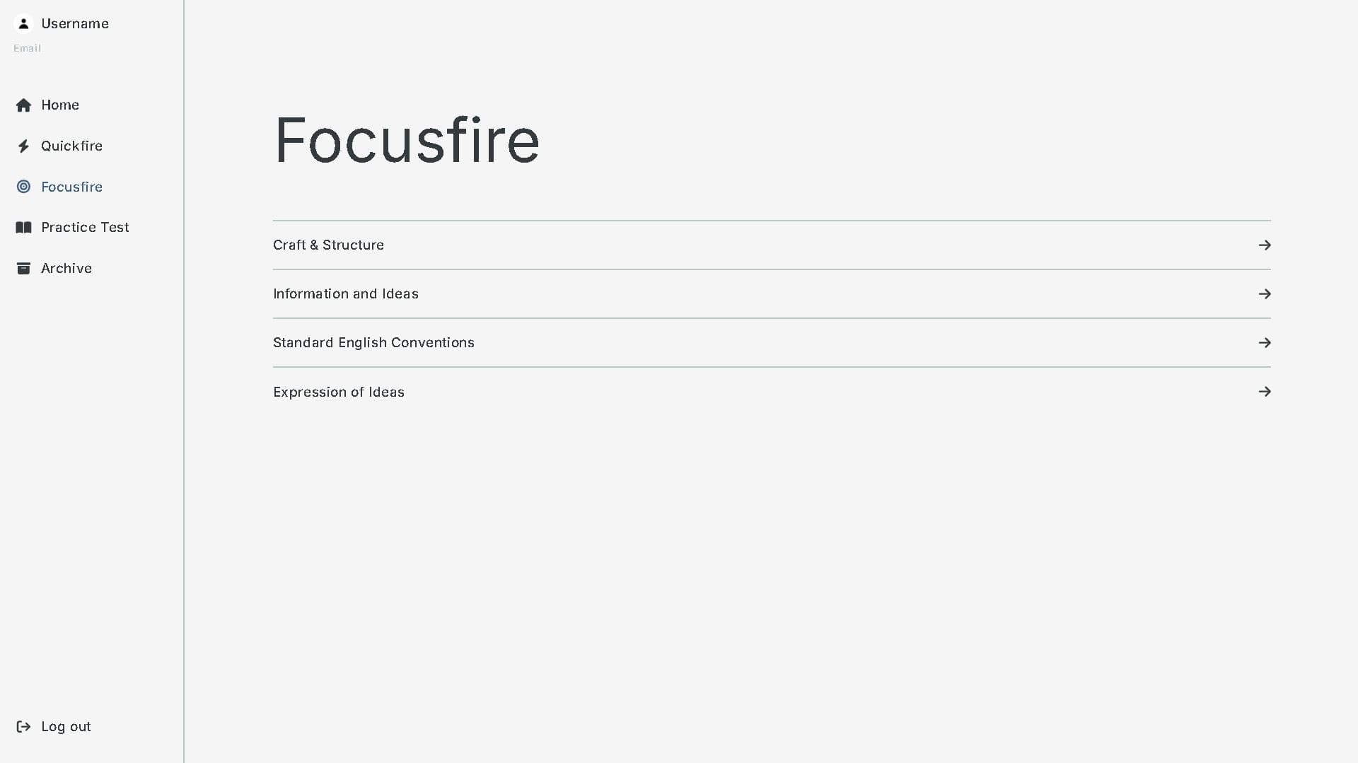 SAT Summit personalized SAT practice focusfire